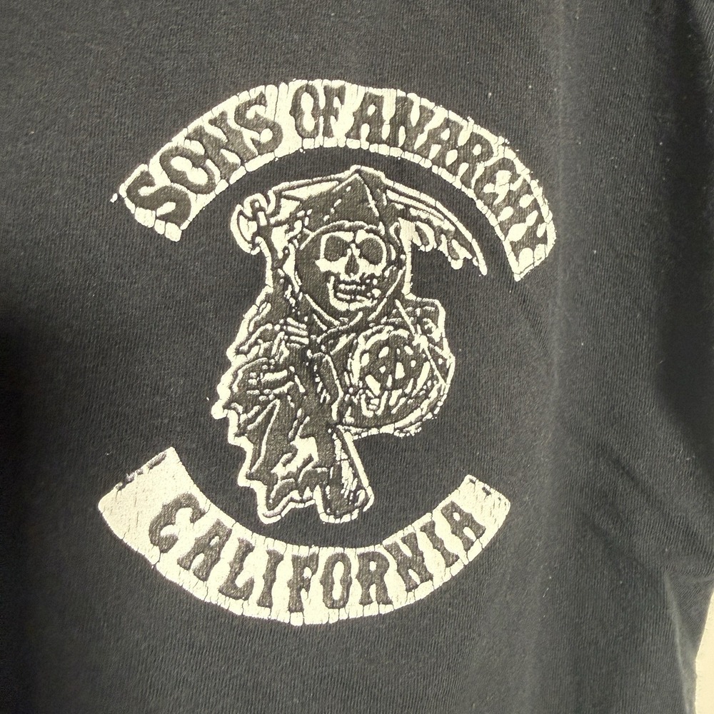 Sons of Anarchy Black Tank Top Size XL Samcro